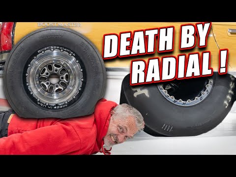 Drag Radials Ran Right Over My Big Tire Car. How Do These Tires Work ?