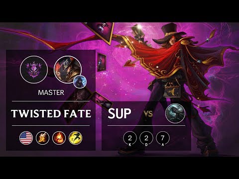 Twisted Fate Support vs Senna - NA Master Patch 9.24
