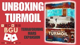 Terraforming Mars Turmoil Expansion Unboxing
