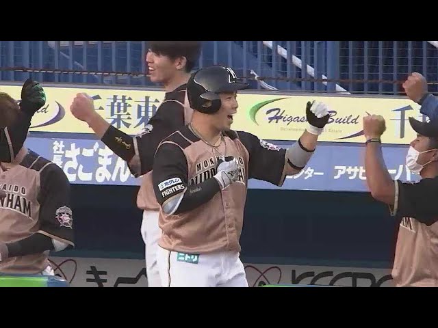 【1回表】ファイターズ・近藤の2試合連続となる第2号2ランホームランで先制!! 2021/4/20 M-F