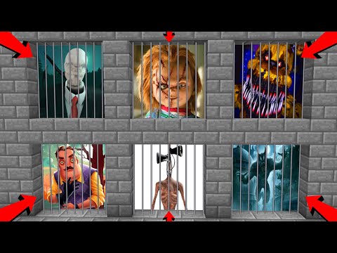 YANLIŞ GİZLİ 1000$ HAPİSHANEYİ SEÇERSEN ÖLÜRSÜN! - Minecraft