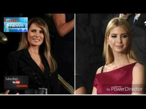 Melania, Ivanka stand out in their dresses for Trump speech