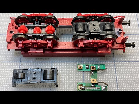 Roco BR17 Tender-Modifikation im HO-Maßstab