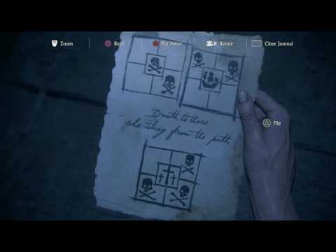 Uncharted 4: A Thief's End - Avery's Descent: Deathtrap Tile Puzzle (Skull, Ship) ''In Your Face''