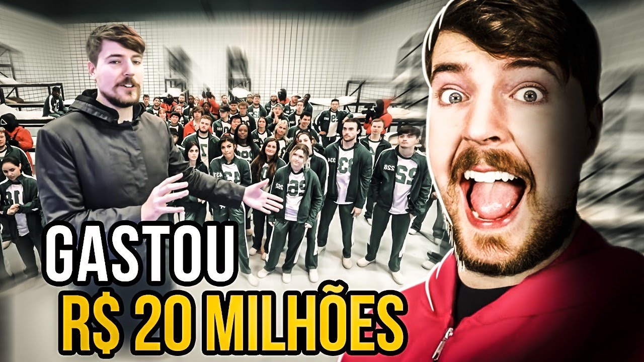 ESSE YOUTUBER RECRIOU O ROUND 6 PERFEITAMENTE! (Mr. Beast)