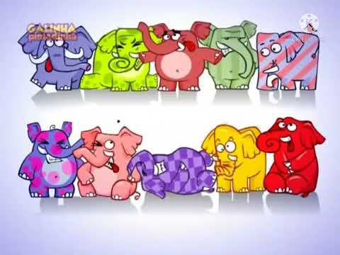 galinha pintadinha elefante reverse