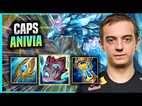 CAPS IS A BEAST WITH ANIVIA! - G2 Caps Plays Anivia Mid vs Vladimir! | Season 2022