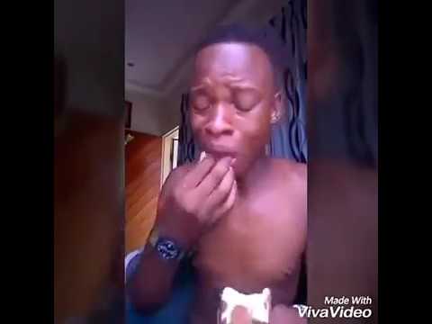 Baru pertama kali makan ice crem menumplok