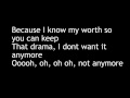 Letoya Luckett - Not Anymore w/ Lyrics