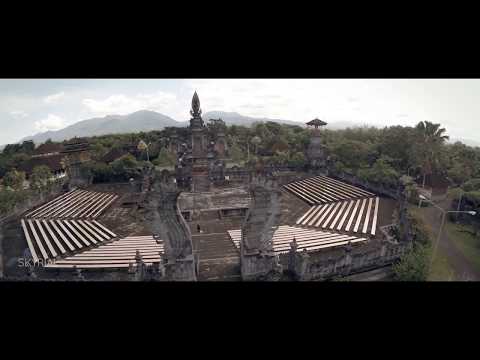 Balinese temple aerial video | Jagatnatha temple journey