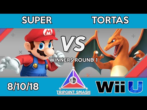 Tripoint Smash 23 - Winners Round 1 - Super (Mario) Vs. Tortas (Charizard)