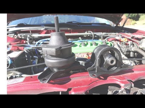 How To Replace Driver and Passenger  Motor Mounts on a 1998 to 2002 Accord