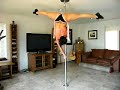 She'll give most of you "pole dancers" a run for your money!