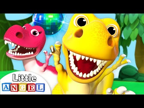 Comptinette des Dinosaures - La Danse du Tyrannosaure - Comptine è Gestes pour les bébés