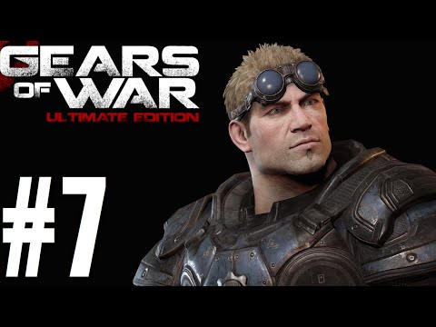 Gears of War: Ultimate Edition Gameplay Walkthrough Part 7 - CRASH SITE!