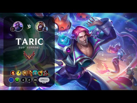Taric Support vs Lulu - EUW Grandmaster Patch 13.10