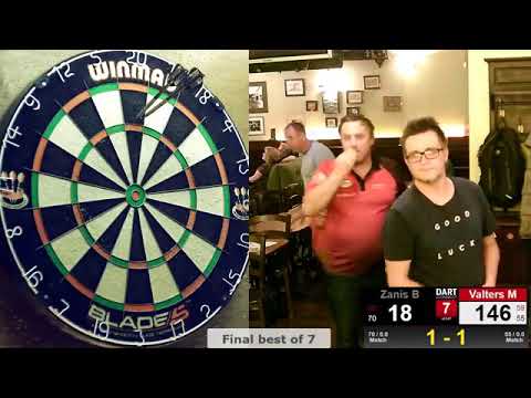 18.07.2019 - Paddy Whelan`s Darts Riga final