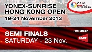 SF -- WD -- Ou D./Tang Y. (CHN) vs. C. Pedersen/K. Rytter Juhl (DEN) -- 2013 Hong Kong Open