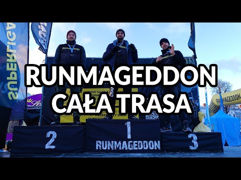RUNMAGEDDON: Cała trasa + przeszkody + komentarz | Warszawa, Zimowy Rekrut, 2023-02-04