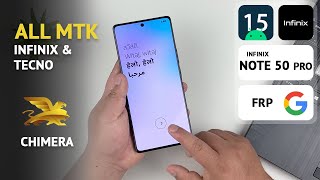 Delete Google Account on Infinix Note 50 Pro | Android 15 | Chimera Tool