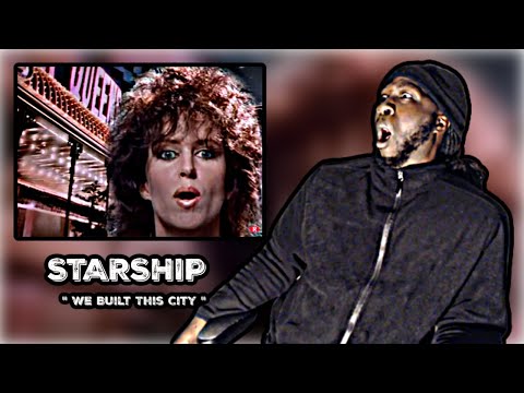 WHO ARE THEY?! FIRST TIME HEARING! Starship - We Built This City (Official Music Video) REACTION