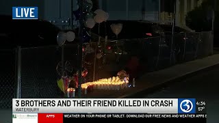 Waterbury community mourns victims of deadly crash