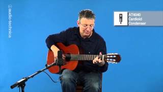 Video thumbnail for Audio-Technica Recording Basics -- Acoustic Guitar Overview | Full Compass by Full Compass