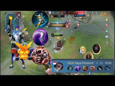 GRANGER MOVEMENT SPEED BUILD IS TOO GOOD! GRANGER EASILY CATCH ENEMIES - MOBILE LEGENDS