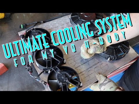 Ultimate V8 HBody cooling system, version 2.0 | Multi-fan cooling system | Vega EP20