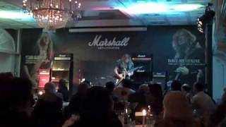 Video thumbnail for Dave Mustaine demos his new signature Marshall at Frankfurt by MusicRadar