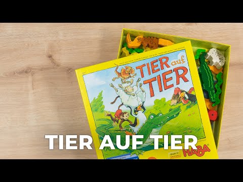 Spieleklassiker | Tier auf Tier | Haba | Spielidee