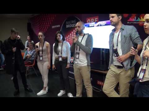 Loïc Nottet backstage - Soundcheck in Vienna (Eurovision - Wiener Stadthalle)