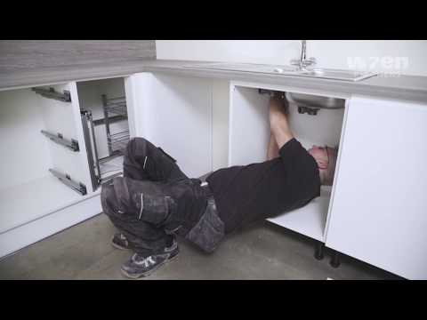 Wren Kitchens Infinity: Inset Sink Installation With Waste