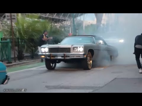 WhipAddict: LT1 Swapped 75' Caprice Convertible Donk All Gold 26s, Runnin and Beatin Hard!