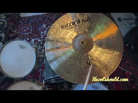 Rare ULTRA DARK Complex Istanbul Mehmet 21” MC Jazz Ride Crash 2209 g PERFECT! CRASHABLE image 9