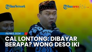 Cak Lontong Ngamuk gegara Warga Acungkan 2 Jari di Kampanye Ganjar di Banyuwangi: Dibayar Berapa?