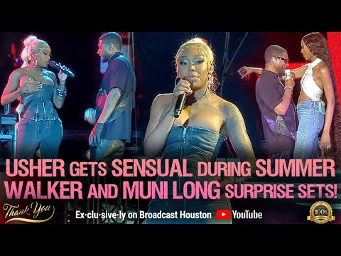 Lovers & Friends 2023: USHER Brings SUMMER WALKER & MUNI LONG for ONCE IN A LIFETIME Remixes!
