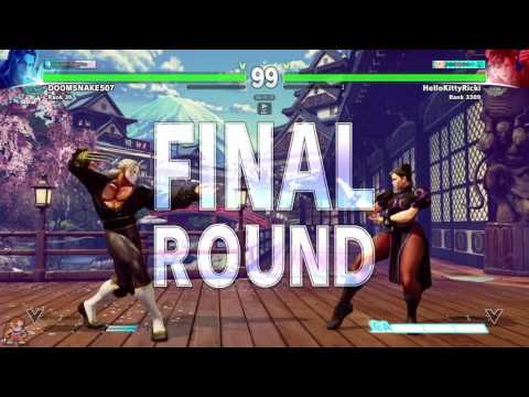 Sfv Doomsnake507 (Vega) vs Ricki Ortiz (Chun li)