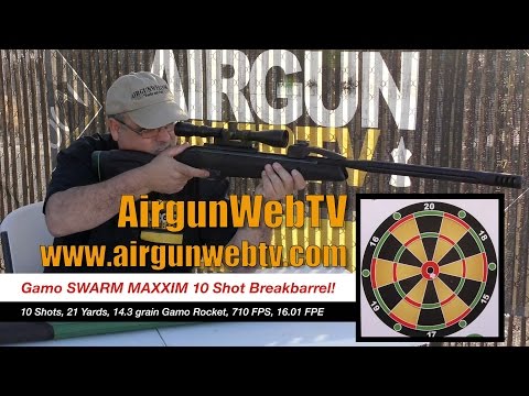 Gamo SWARM Multi-Shot Breakbarrel - First Game Changing airgun of 2017! - AirgunWebTV