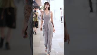 beautiful girl street fashion tiktok #chinesefashion #mejoresstreetfashion #shorts