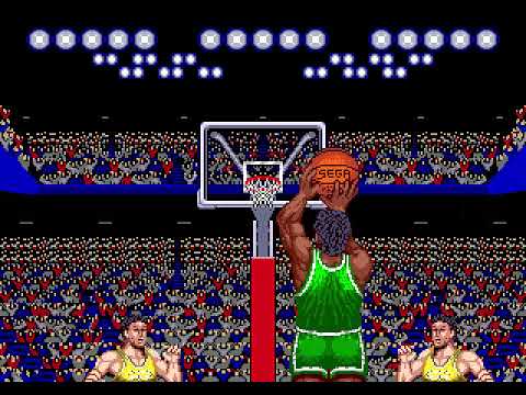 Super Real Basketball - SEGA Mega Drive (mjricho)