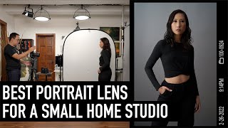 My Favorite Prime Lenses for PORTRAIT Photography in my Small Home Studio