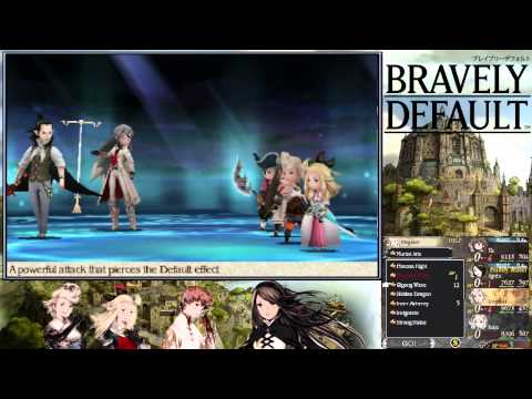 Bravely Default Gameplay Walkthrough Part 119 - Chapter 7 Vampire Castle [English][N3DS]