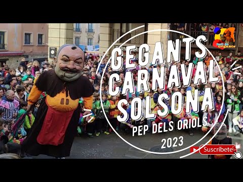 Carnaval de Solsona 2023 - El Pep dels Oriols del Gegants de Solsona