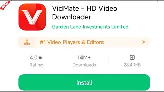 Download lagu original vidmate download || original vidmate app download kaise kare || how to download vidmate app mp3
