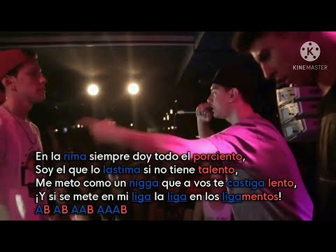 ECKO and DAM vs. Vattimo and Skarz's Big Minute | Subtitled with Lyrics and Rhymes - Struktur!