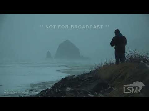 12-27-2022 Cannon Beach, OR - Windstorm - Large Surf - Over 100,000 Without Power