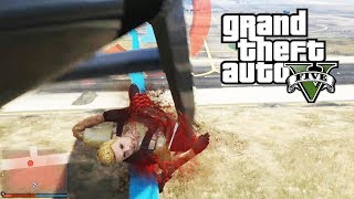 MENUDA PALIZA ME METE EL AVIÓN!! PARKOUR GTA V