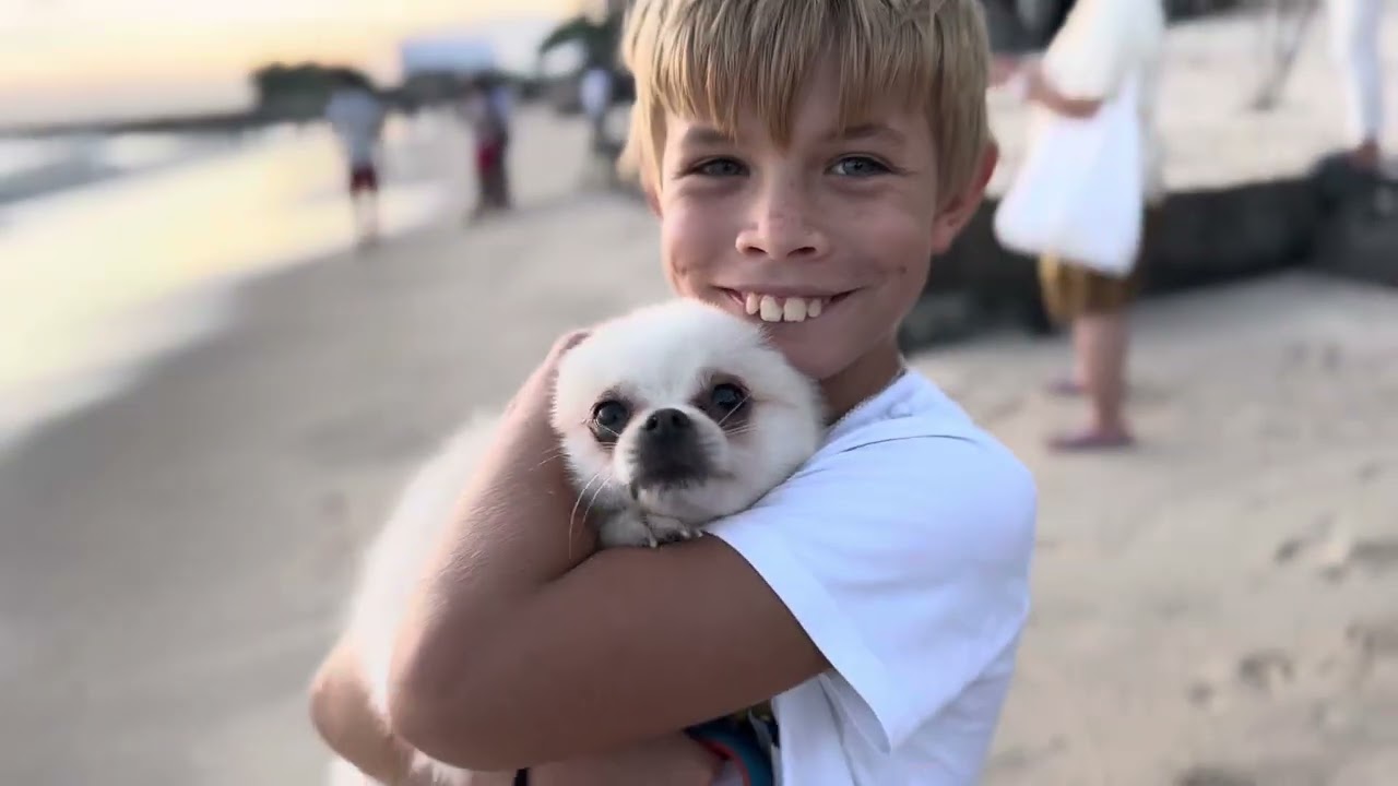 Experience a walking tour around Tuban Beach.