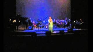 Angelica Sepe - Bellissima interpretazione di SENZA VOCE - Concerto Teatro Ghione Roma 8-12-2012